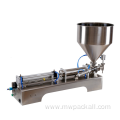horizontal liquid filling machine semi-automatic pneumatic
